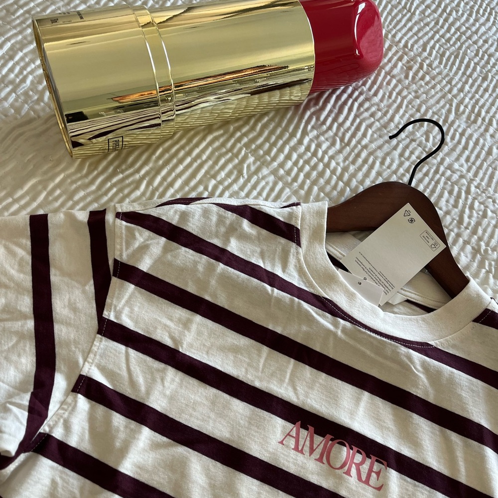 AMORE Striped Tee - Picture 11 of 11
